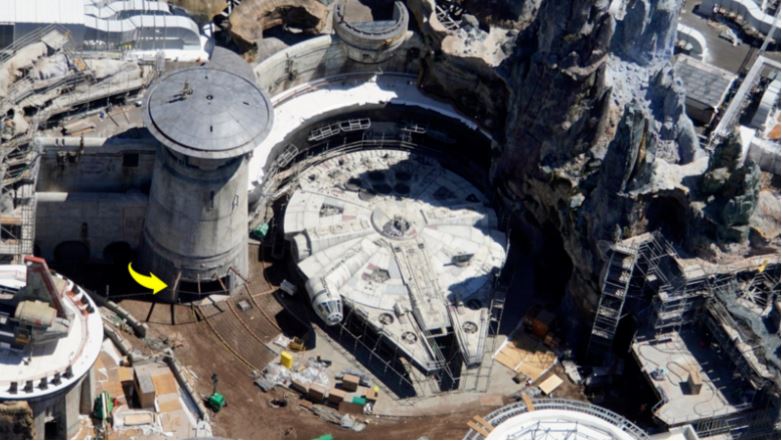 The first pictures of the $A1.4 billion Star Wars attraction have emerged