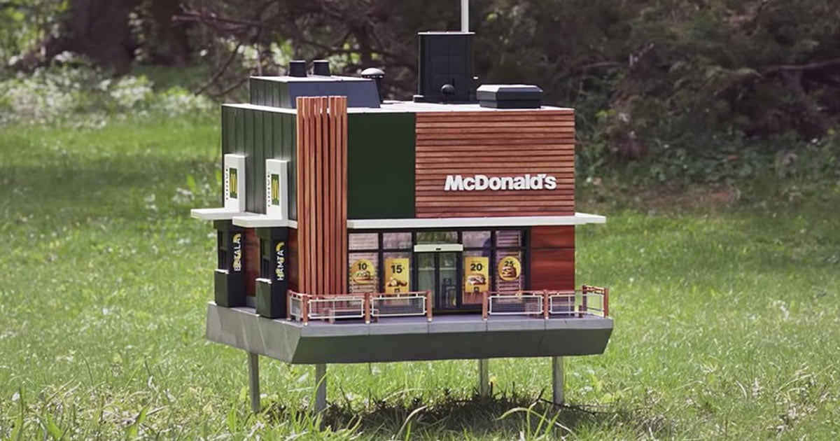 McDonald’s has opened a tiny ‘restaurant’ for bees