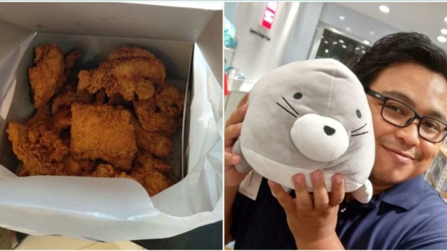 This guy heard a lady call him fat so bought out the entire store so she missed out