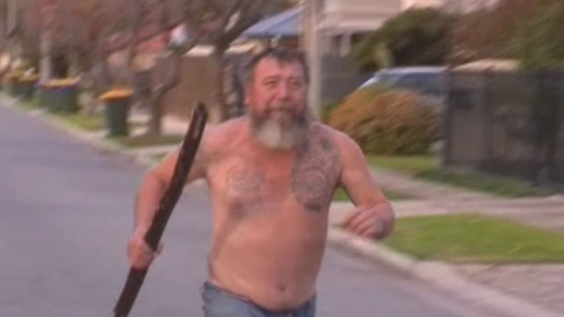 Aussie legend in underwear chases off home intruder with didgeridoo