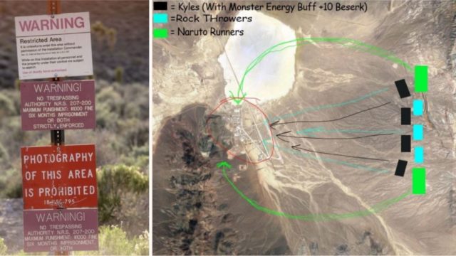 A group of over 500,000 people are planning to storm Area 51