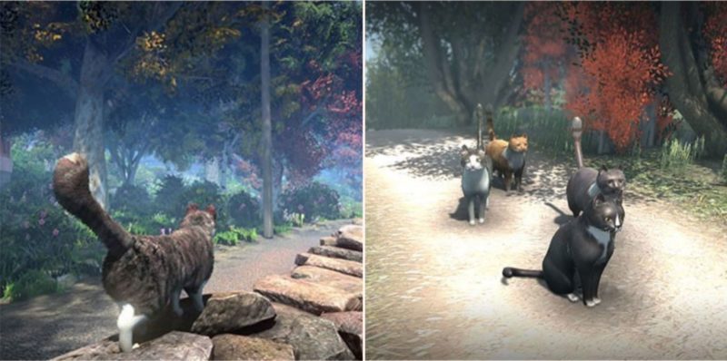 This huge adventure game lets you solve mysteries as a gang of cats