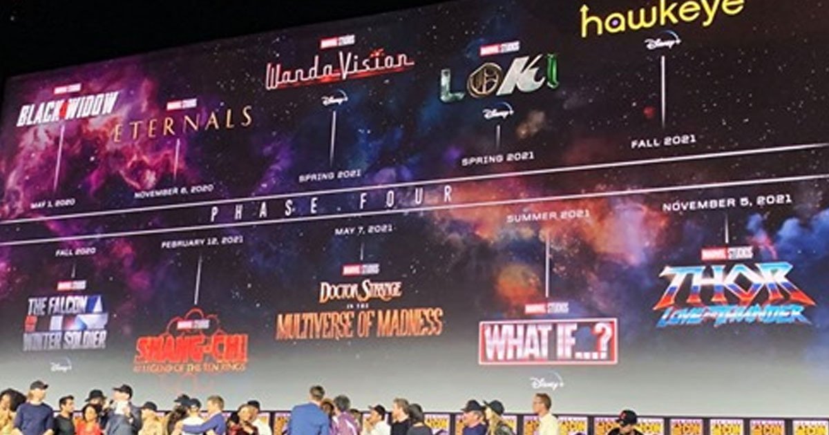 Marvel’s ‘Phase 4’ lineup of new movies looks bloody legendary