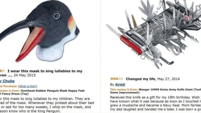 Some of the most hilarious Amazon Reviews ever written