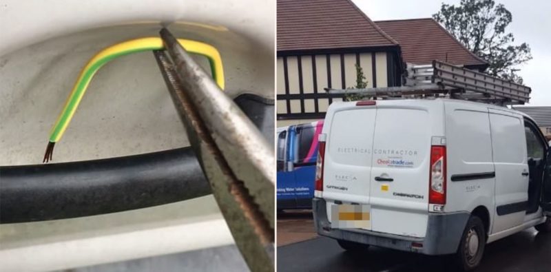 Electrician wires his van to give tool thieves 1000 volt shock