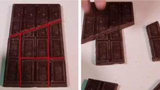 This infinite chocolate trick is a f*@#en trip out