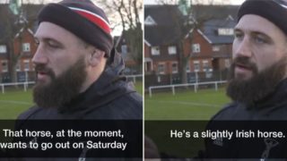 One of the greatest sporting interviews of all time has just occurred