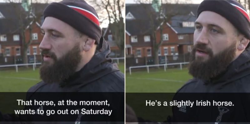One of the greatest sporting interviews of all time has just occurred