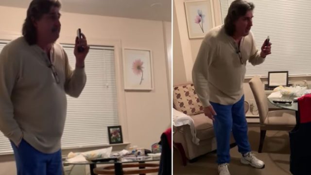 Bloke goes ballistic after finding out his family are microwaving the thanksgiving turkey