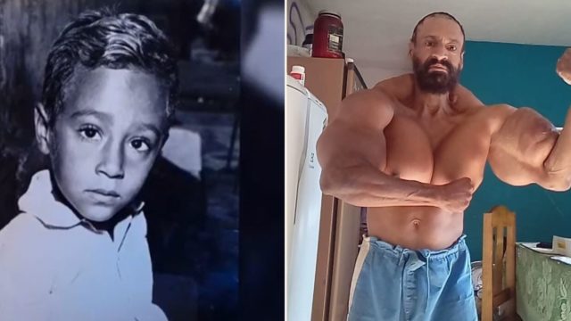 Once nicknamed ‘skinny dog’ this guy abused synthol more than anyone in history