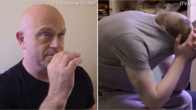 Ross Kemp momentarily unable to speak after smelling inmate’s vape