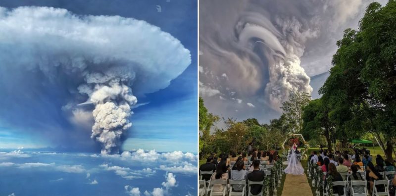 These images of the deadly Philippines volcano are unbelievable