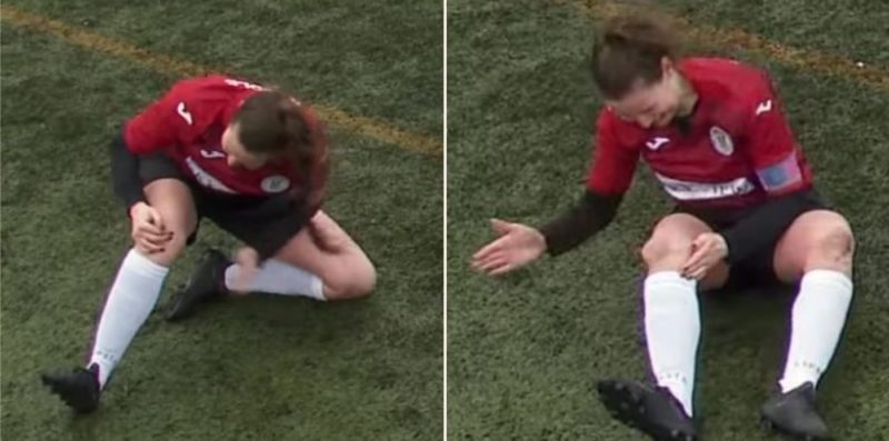 Sheila shows up every male player on the planet and deals with injury like a boss