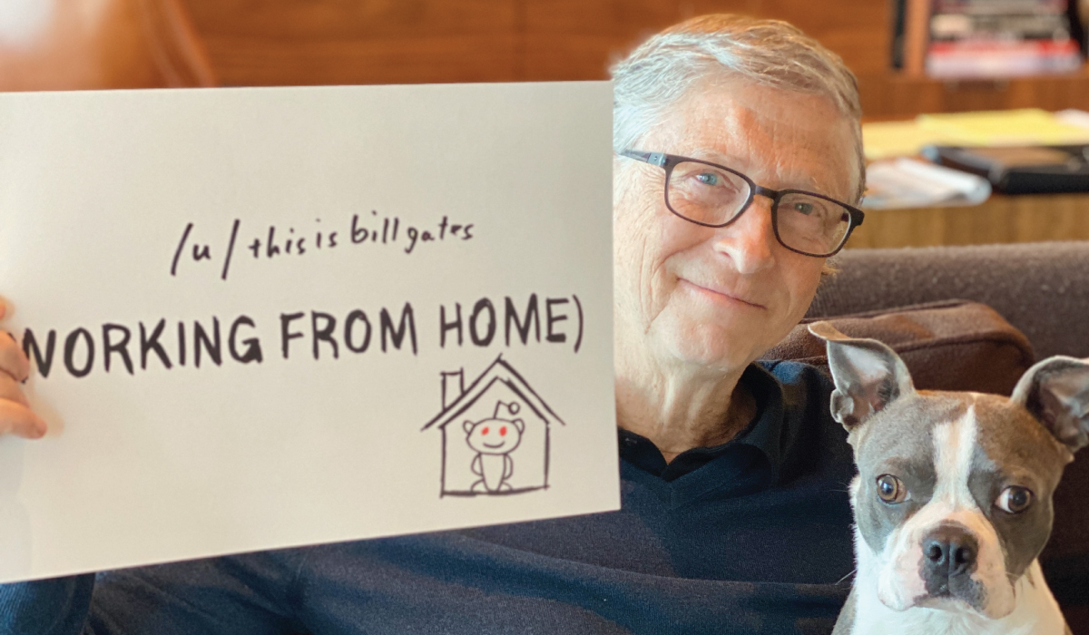Bill Gates Reddit “Ask Me Anything” about Coronavirus is pretty f**ken insightful!