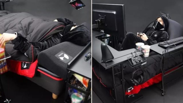 Japanese company has invented the ultimate ‘gaming bed’