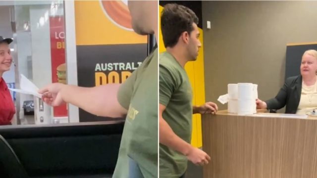 Prankster attempts to cash in on new value of toilet paper in bloody gold video
