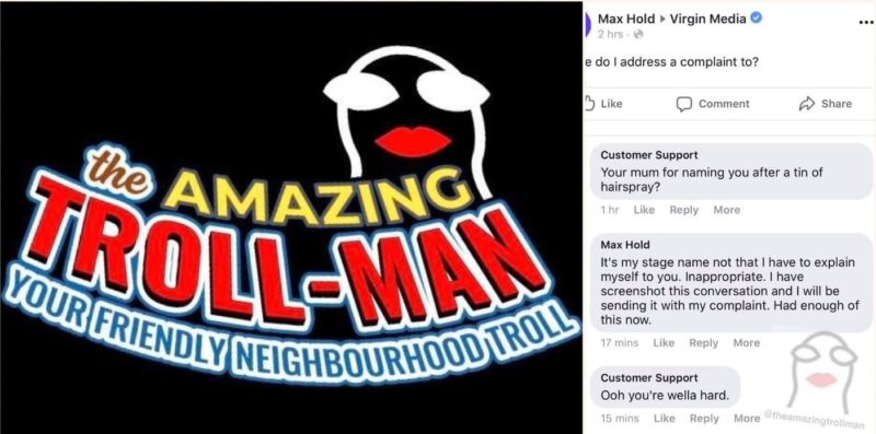 This bloke trolls Facebook pages pretending to be customer service, and it’s bloody gold