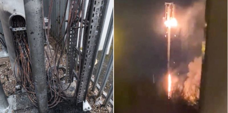 Coronavirus conspiracy theorists are burning down 5G towers in Pommyland