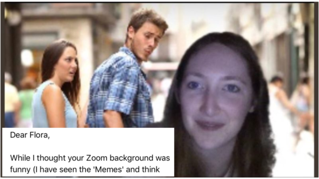 This journo’s ‘scolding’ from boss went viral after using meme background in zoom call