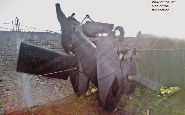 A never seen photo of a stealth US helicopter used in Bin Laden raid has leaked