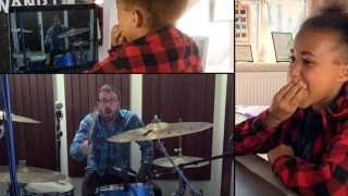 Dave Grohl’s epic drum battle with 11-year-old Nandi is the most heartwarming s**t online!