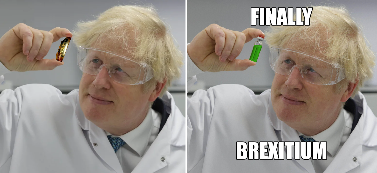 Photo of Boris Johnson holding the COVID vaccine becomes Photoshop battle