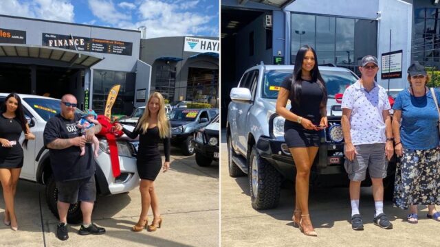 Sheila’s at local Aussie car-yard have attracted International coverage online