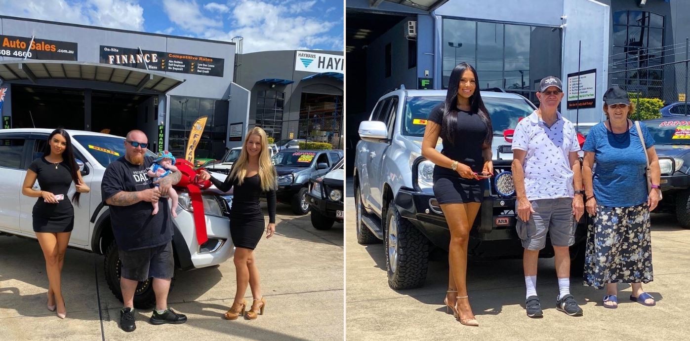 Sheila’s at local Aussie car-yard have attracted International coverage online