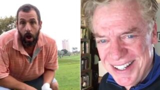 Epic banter between Happy Gilmore and Shooter McGavin on 25th anniversary