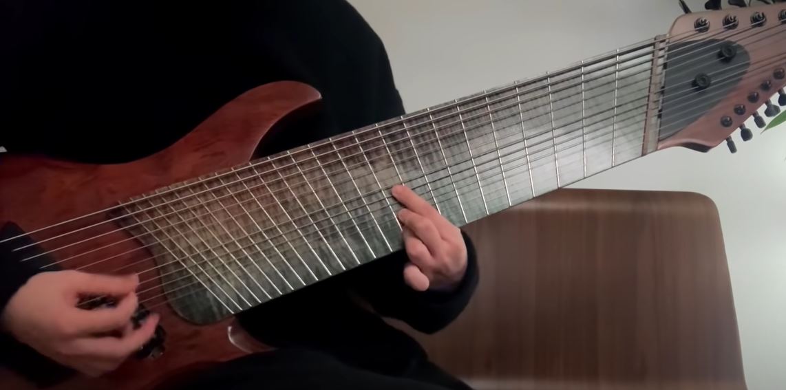 This legend absolutely tears it up on a 14-string guitar