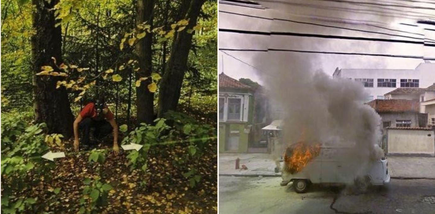 Some bloody ripper photos caught on Google Street
