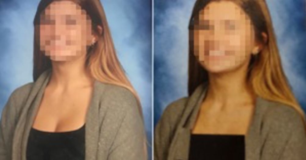 High school creates controversy by Photoshopping girls’ cleavage in yearbook
