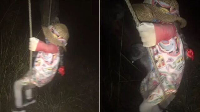 Locals in this small Aussie town are creeped out by this mysterious doll