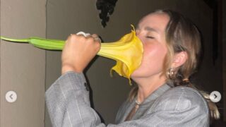 Sheila accidentally drugs herself by inhaling the scent of this flower