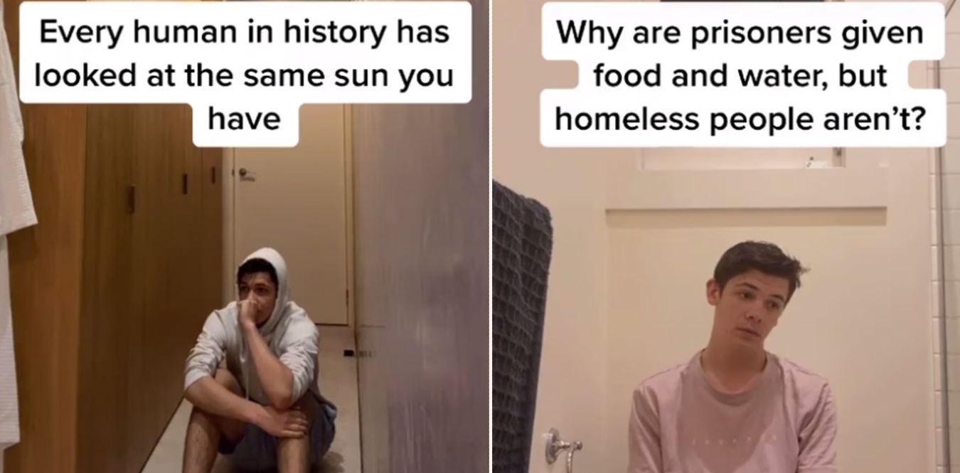 Bloke’s random deep shower thoughts are strangely poignant