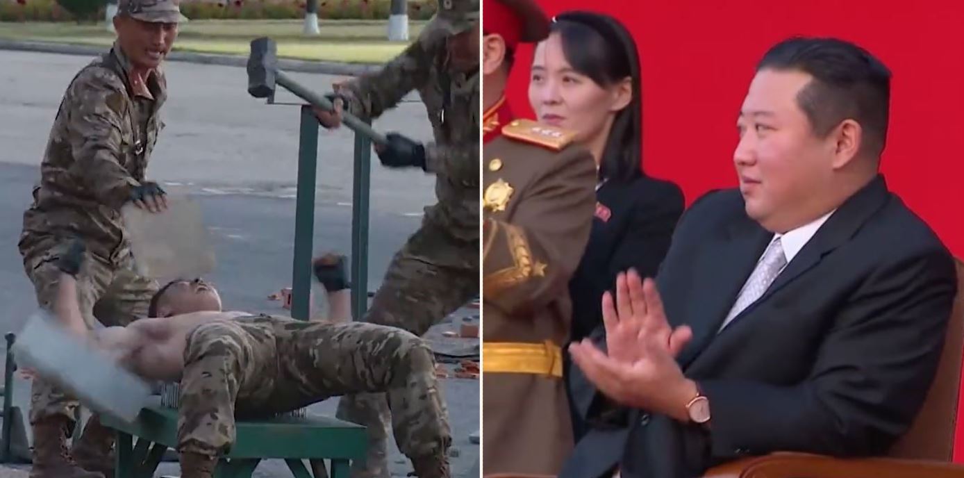 North Korea’s latest martial arts display is a bit f@#*en intense