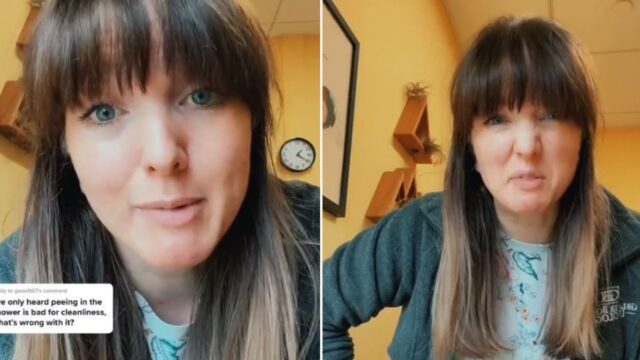 Doctor warns peeing in the shower is bad for sheilas