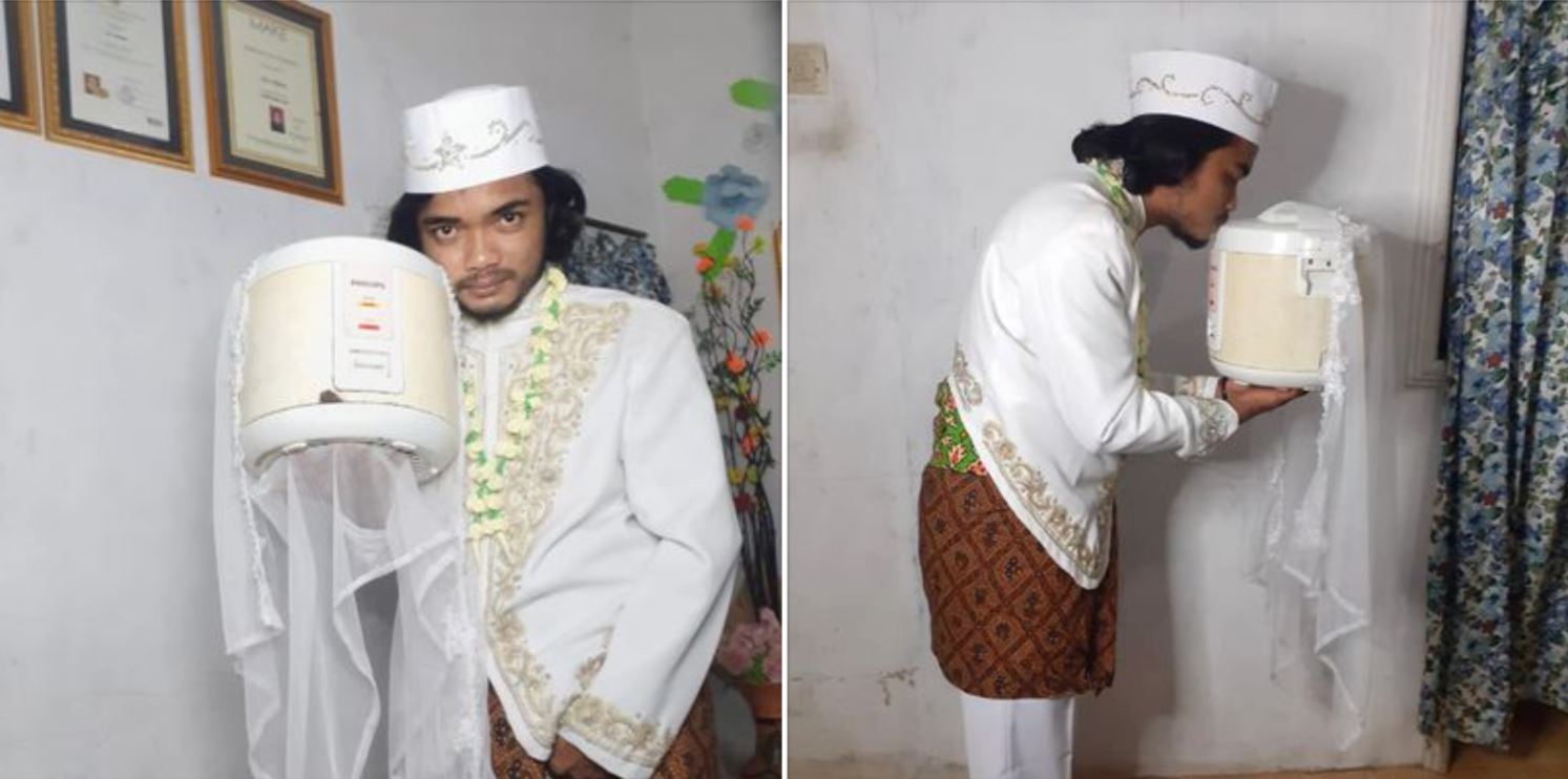 Bloke who married rice cooker gets divorce 4 days later