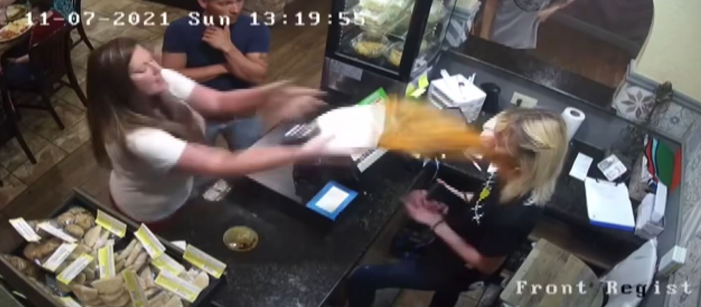 Sheila arrested after throwing soup in restaurant employee’s face!