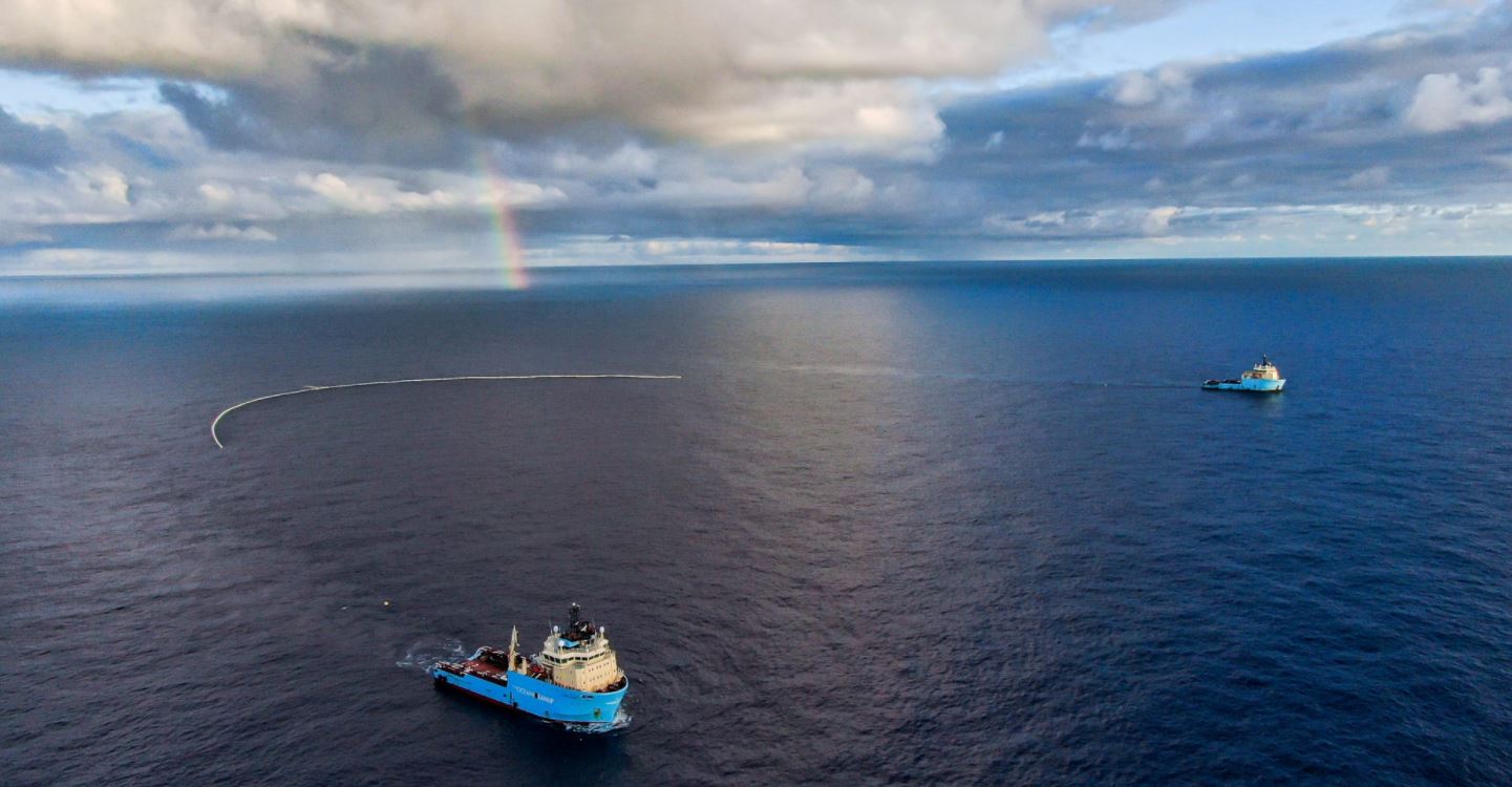 Clean-up of The Great Pacific Garbage Patch has started!