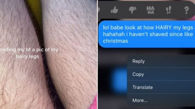 Sheila grows her leg-hair out and her BF’s not a fan – now the Internet is divided