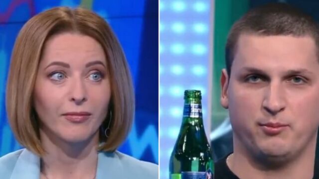 News reporter left speechless when economist reveals Russian stock market news on live TV