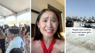 Revolve Festival leaves influencers stranded in the desert “for their own safety”