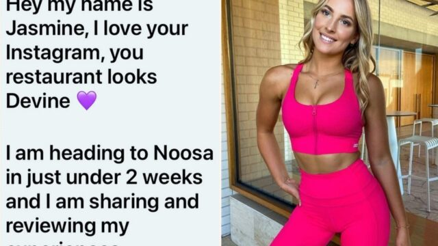 ‘Influencer’ shamed for asking for free food from Noosa restaurants!