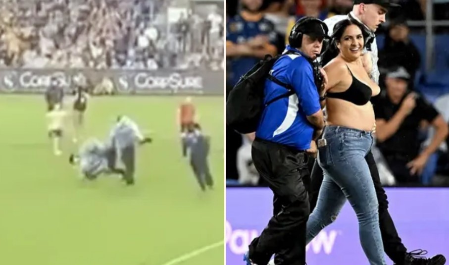 Aussie streaker dumped by boyfriend with brutal text