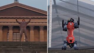 Robotic Systems Lab robots have trained their Robots to mimic Rocky Balboa!