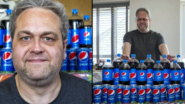 Bloke addicted to Pepsi guzzled 30 cans a day!