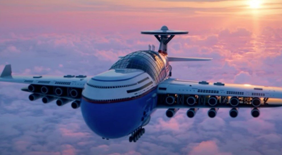 Look inside this concept flying hotel will host 5,000 people and never land