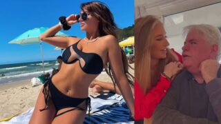 22-yr-old Aussie model defends relationship with 57-yr-old boyfriend