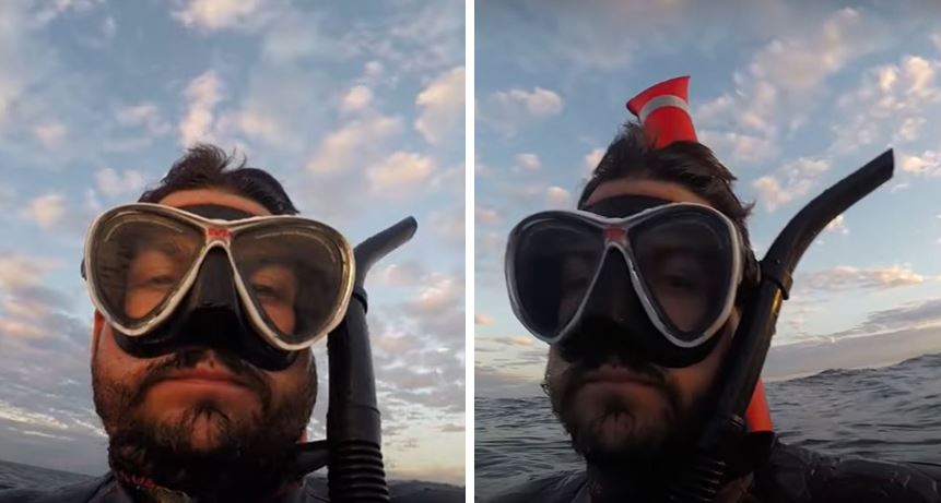 Aussie Diver records ‘last moments’ while stranded at sea